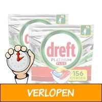 312 x Dreft Platinum Plus vaatwascapsules