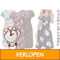 Printed zomerjurk