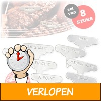 Set van 8 Meat Markers