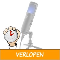 Power Dynamics PCM120 USB studio microfoon met standaar..