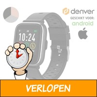 Smartwatch van Denver met Bewegingstracking en slaapana..