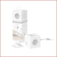 PowerCube Extended Duo USB 4 stopcontact..