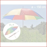 Premium paraplu/parasol 2 In 1