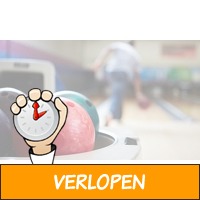 1 of 1,5 uur bowlen voor 4 of 6 personen