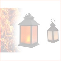 Benson LED Lantaarn - Flame Effect