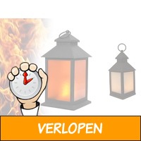 Benson LED Lantaarn - Flame Effect