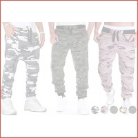 Joggingbroek met camouflageprint