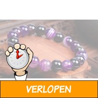 1 of 2 spirituele armbanden met Agaat