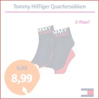 Tommy Hilfiger Sokken Uni Tj Quarter Nav..