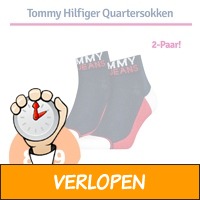 Tommy Hilfiger Sokken Uni Tj Quarter Navy 2-Pack