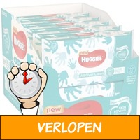 Huggies billendoekjes All Over Clean voordeelpak