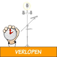 Vonyx RL25 ringlamp voor streaming