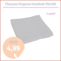 Clarysse Elegance Handdoek 50 x 100 400g..