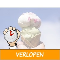 Strippenkaart voor 11 bollen ijs bij Boerderij Boterhuy..