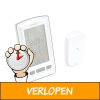 Omega Draadloos Weerstation - Binnen/Buitentemperatuur ..