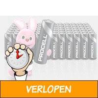 Duracell Procell batterijen 72-pack nu heel goedkoop in..