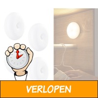 4 x Flinq motion LED lampen