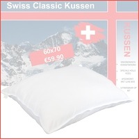 Swiss Classic hoofdkussen