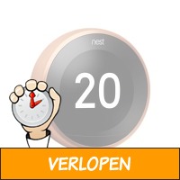 Google Nest Learning Thermostat V3 Premium Koper