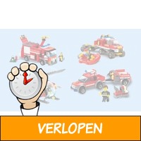 4-in-1 Blocki brandweer bouwset