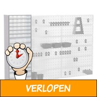 Raaco superclipset met 2 stalen ladekasten