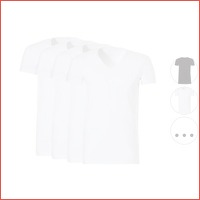 4 x Ten Cate Basic lang T-shirt