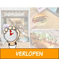 Hotdog of burger menu van BØRGØR in Groningen