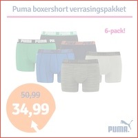 6 x Puma boxershorts