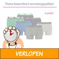 6 x Puma boxershorts