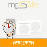 Mr. Safe draadloze deurbelset KB333