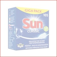 Sun Tabs Classic vaatwastabletten 105 st..