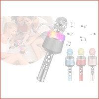 Karaoke microfoon met LEDlicht