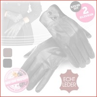 Lederen handschoenen