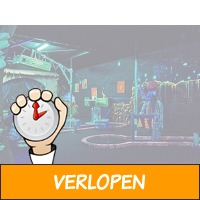 Speel een potje Glow Minigolf bij Aloha