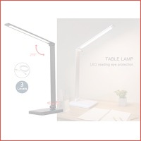 Fedec Bureaulamp - LED - Met 3 dimstande..