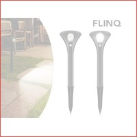 FlinQ Solar Lampen Spike - 2-Pack