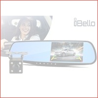 iBello dashcam en achteruitrijcamera