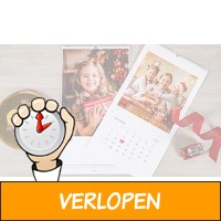 Gepersonaliseerde fotokalender in A5, A4, A3 of XL form..