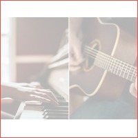 Online muziek cursus voor gitaar, piano ..