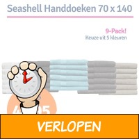 Seashell handdoeken 70 x 140 9-stuks