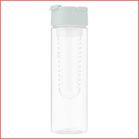 Waterfles met infuser 700ml groen