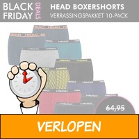 HEAD Boxershorts Verrassingspakket 10-pack