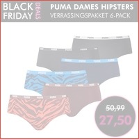 Puma Dames Hipsters Verrassingspakket 6-..