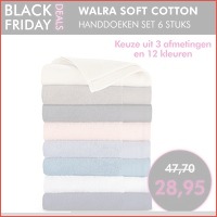 Walra Soft Cotton Handdoeken set 6 stuks