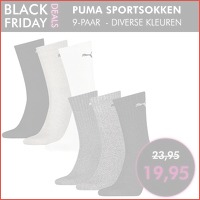 Puma Sportsokken 9-paar