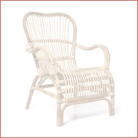 Rotan fauteuil Bandung - naturel - 83 x ..