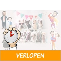 Veiling: Gepersonaliseerd fotokussen (35 euro korting)