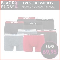 Levi's Boxershorts 8-pack Verrassingspak..