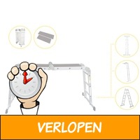 Drabest aluminium multifunctionele ladder