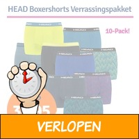 HEAD Boxershorts Verrassingspakket 10-pack